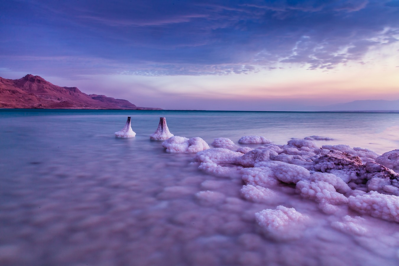 Мертвое море закат