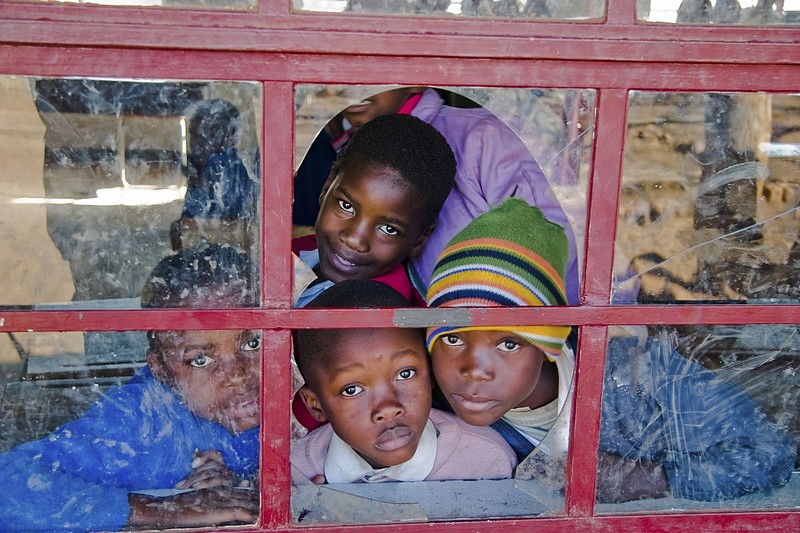 kids in namibia